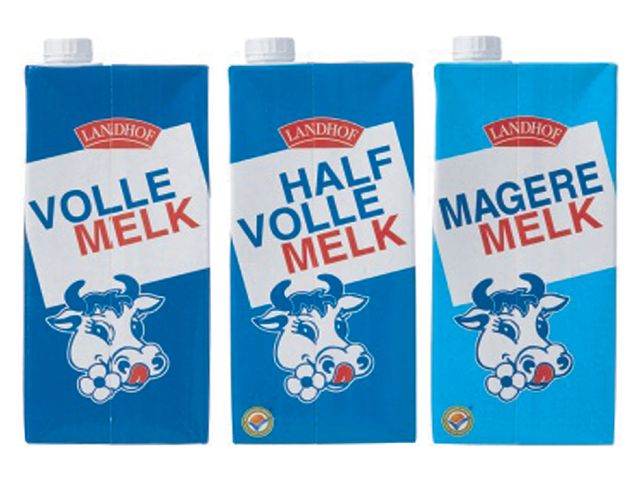 Melk Landhof mager houdbaar 1 liter | DiscountOffice.nl