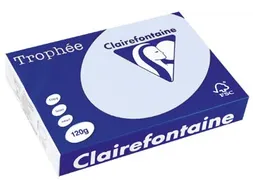 Trophée Pastel gekleurd papier A4 120 gram 250vel Azuurblauw