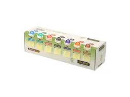 Mini dispenser met 7x250 WEG OP daglabels