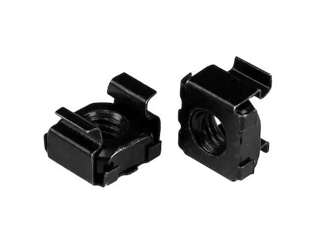 M6 kooimoeren voor serverkast en rack 50 stuks zwart