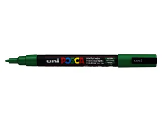 Verfstift Posca PC3M Fijne punt 0,9-1,3mm Groen - 2