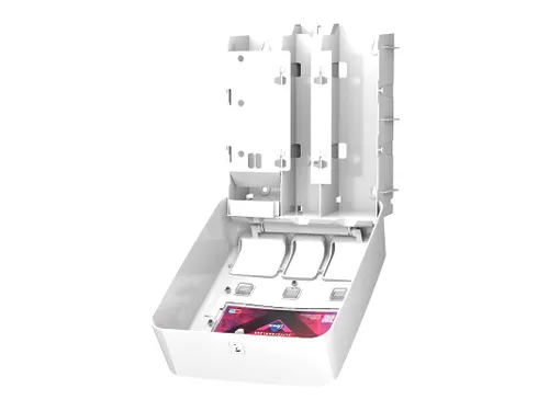 Dameshygiënedispenser Tork P1 P2 P3 wit 564050 voor menstruatieproduc