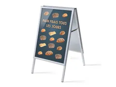 Stoepbord A1 complete set met print "Pain frais"