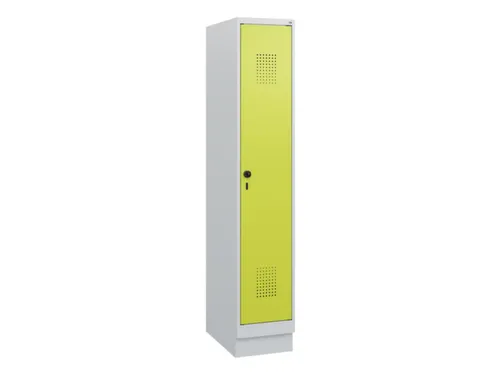 schoollocker,HxBxD 1630x300x500mm,1vak,vak B 300mm,draaigrendel,sokkel