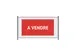 Hekwerkbanner 200x100 cm Rood met Franstalige Print A VENDRE