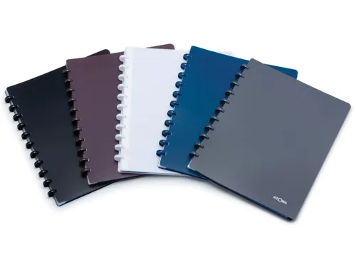 Showalbum, Voor Ft A4, Uit Pp, Met 60 Tassen, Assorti Kleuren