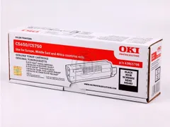 Tonercartridge Oki 43865708 C5650 Zwart