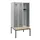 locker met bank,HxBxD 1950x900x815mm,3vak,vak B 300mm,cilinderslot