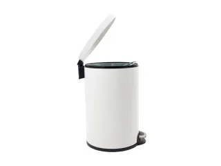 Serene pedaalemmer 20 liter met metalen Binnenemmer Wit - 2