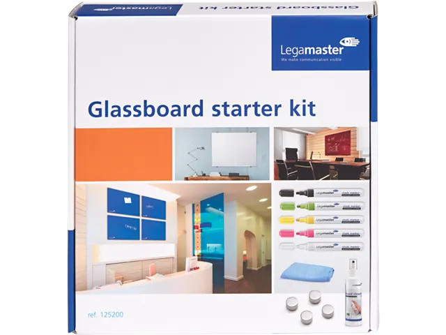 Legamaster Glasbord starterset 11-delig