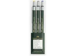Vulpotlood Faber-Castell TK-Fine 9760 3-delig set