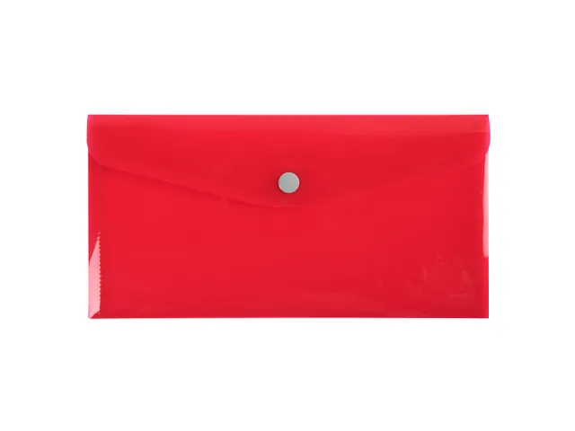 Pochette pression Iderama en polypropylène - Couleurs assorties