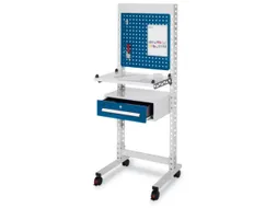 Stawerkplek Staalprofilen Cilinderslot 1680x670x650mm 1 Lade/1 Legbord
