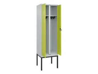 locker voor scheiding van kleding,HxBxD 2120x600x500mm,2vak - 2
