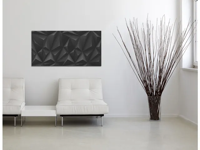 Glas/magneetbord Sigel Artverum 91x46 Zwart Diamond