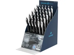 Balpen Schneider Slider Rave XB zwart en wit/zwart display incl. A3 po