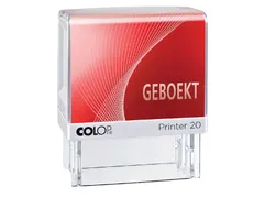 Tekststempel Colop Printer 20/L geboekt
