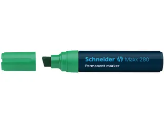 Marker Schneider Maxx 280 permanent beitelpunt groen - 2