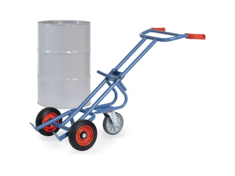 Vatensteekwagen 206 300kg Met Steunwiel Massief Rubber Banden