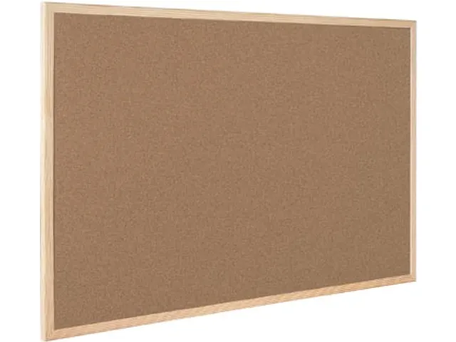 Kurkbord Met Houten Frame 40 X 30 Cm