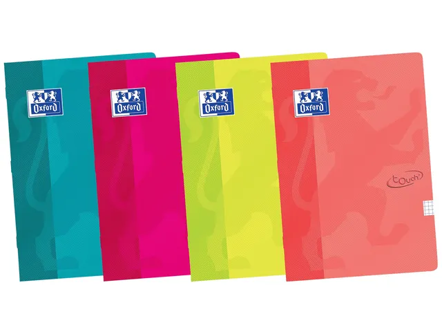 Schrift Oxford school touch A5 lijn 72blz assorti