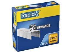 Nieten Rapid 23/17 gegalvaniseerd strong 1000 stuks