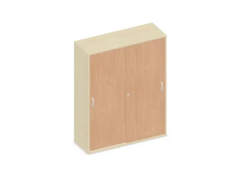 Schuifdeurkast 1540x1200x430mm Romp Esdoorn Decor Front Beuken