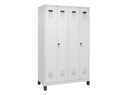 PBM-locker,HxBxD 1950x1200x500mm,4vak,vak B 300mm,draaigrendel