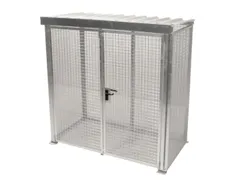 Gasflessendepot Voor 32 Gasflessen 2180x2100x1085mm Staal/draadgaas