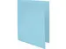 Dossiermap FOREVER 180 100% gerecycleerd 24x32cm Lichtblauw 50 Stuks