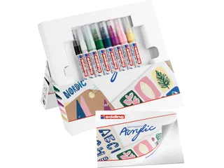 Acrylmarker edding starterskit klein Scandinavisch - 3