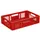 Euronorm Stapelkrat Pe 150x600x400mm 27liter Open Rood