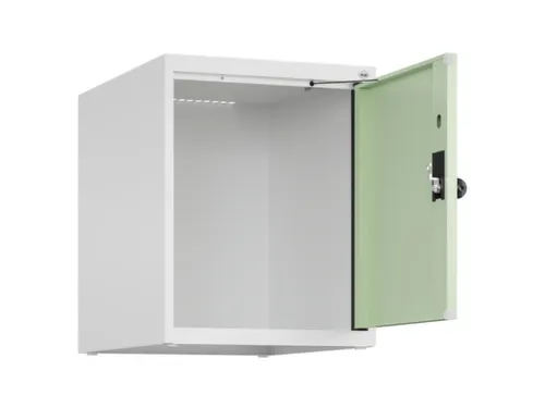 opzetkast,v. locker,1vak.,vak B 400mm,HxBxD 500x400x500mm,draaigrendel