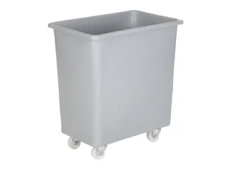 Mobiele Opslagbak Hoekig Pe Hxbxd 670x660x432mm 135 Liter Grijs - 2
