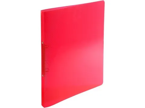 Ringbuch A4 Kristall 2R 15mm rot