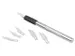 Scalpel Westcott metaal grip met 6 verschillende mesjes