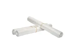 HDPE afvalzakken 456107 45x50cm transparant T10 20 liter