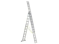 multifunctionele telescoopladder,3x10,sporten,balk L 2,98-6,65m