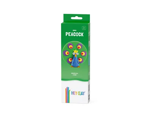 Klei Hey Clay Peacock 3 potjes