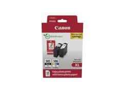 Canon PG-585XL/CL-586 PVP, Hoog (XL) rendement, Zwart, Cyaan, Magenta,