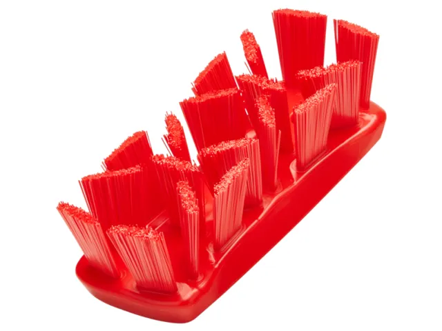 Vikan 3891-4 UST Kleine Werkborstel Harde vezel 176mm Rood