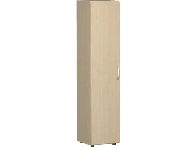 kantoorkast,HxBxD 1810x400x420mm,4xhouten vloer,5ordnerhoogte