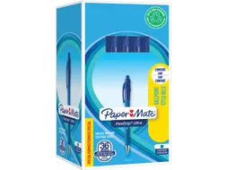 Papermate Flexgrip Ultra Retractable Medium Blauw 30+6 Gratis