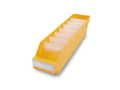 Stellingbakken Pp Hxbxd 95X90X400Mm Geel