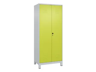 PBM-locker,HxBxD 1950x800x500mm,2vak,vak B 400mm,draaigrendel - 1