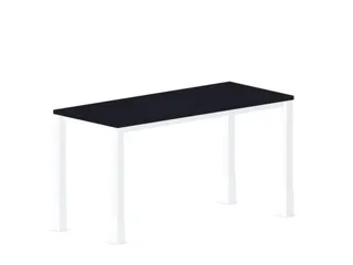 In hoogte verstelbaar bureau,HxBxD 720-840x1400x600mm,CC-zwart - 2