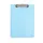 Klembord MAUL A4 staand transparant PS neon blauw