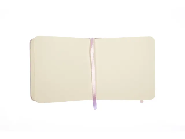 Schetsboek Kangaro 12x12cm violet PU hardcover 80 blad 140 grams roomw