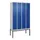 locker voor scheiding van kleding,HxBxD 2120x1200x500mm,4vak