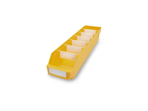 Stellingbakken Pp Hxbxd 95X120X500Mm Geel